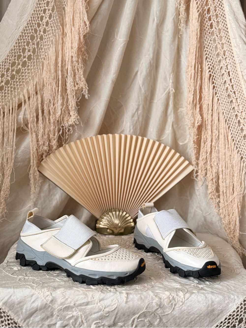 NEW Kayo Nakamura x Y's vibram shoes yohji yamamoto japanese avant garde velcro